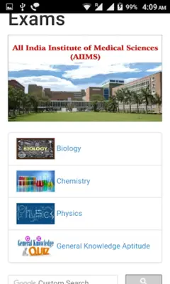 AIIMS Entrance Exam Preparatio android App screenshot 5