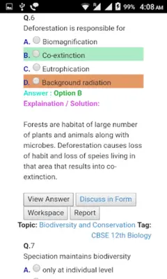 AIIMS Entrance Exam Preparatio android App screenshot 6